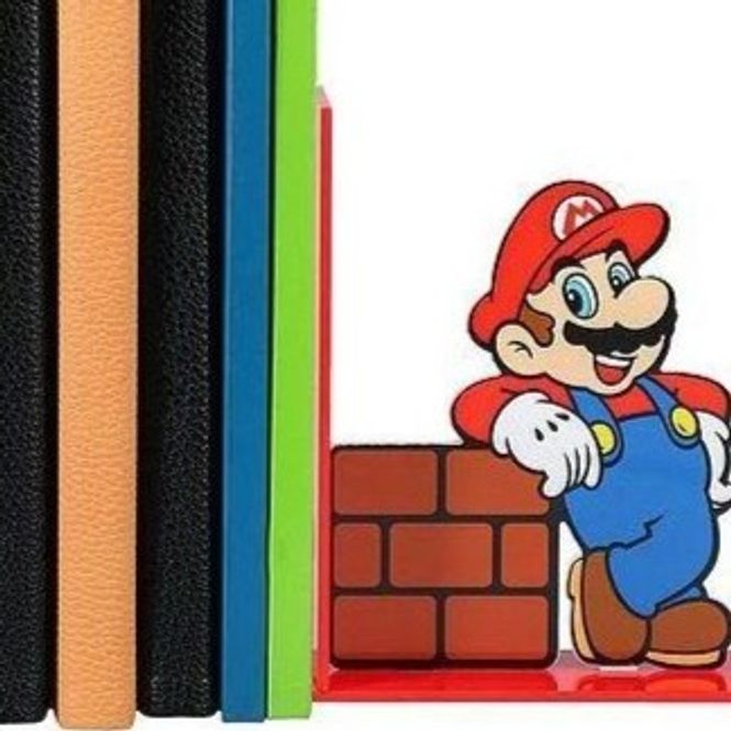 Hovedbilde Super Mario Bokstøtter